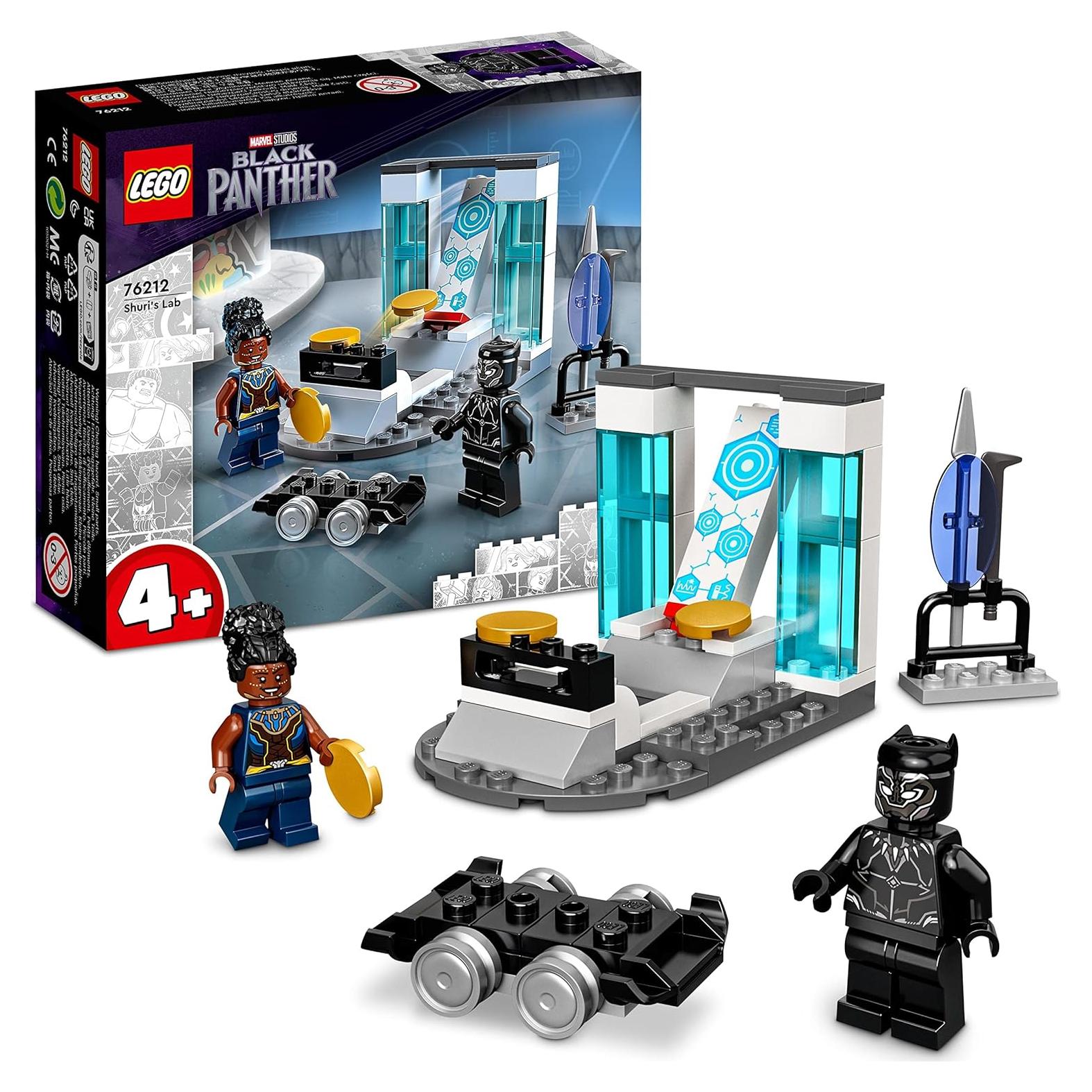 LEGO Marvel Laboratorio de Shuri 76212 - Juguete 4+ años