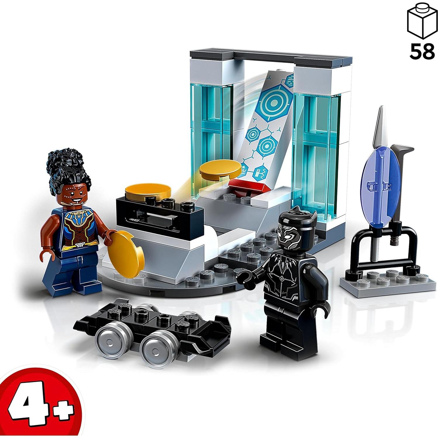 LEGO Marvel Laboratorio de Shuri 76212 - Juguete 4+ años