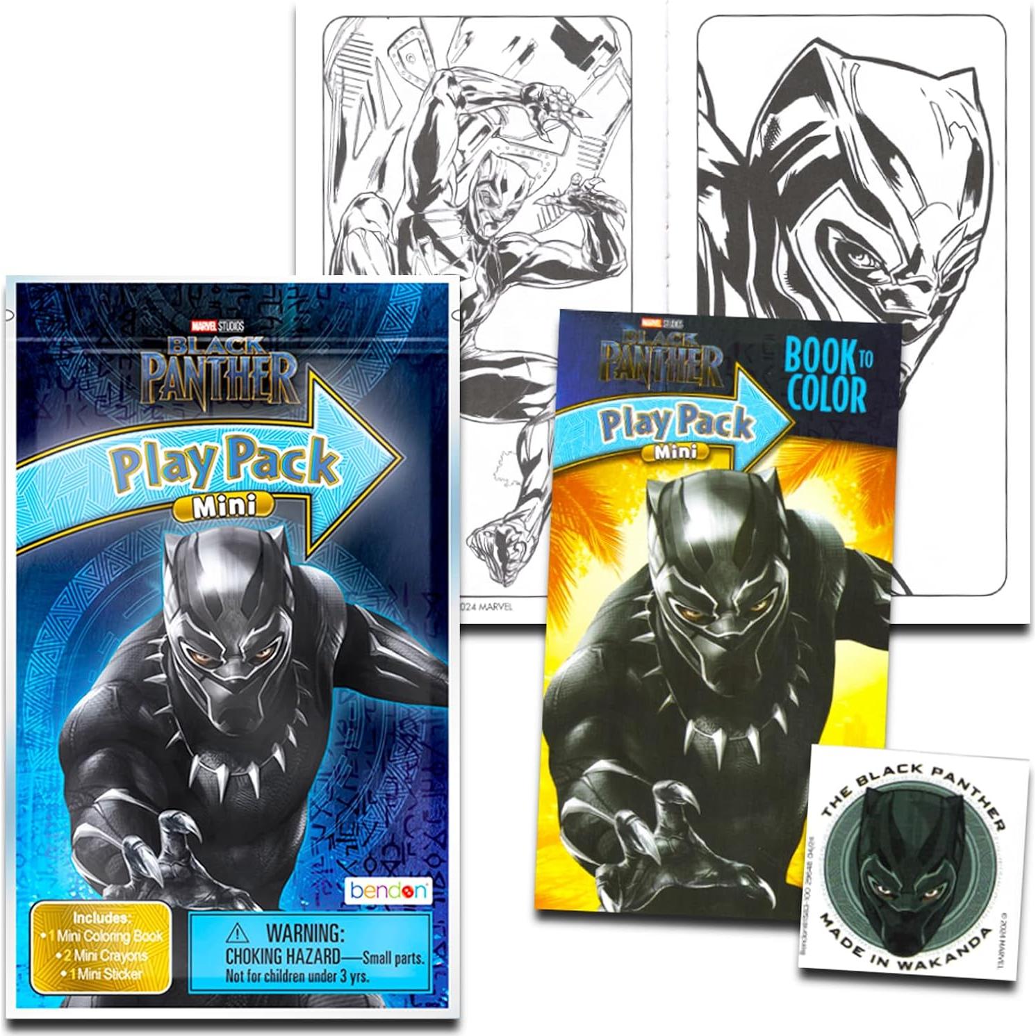 Conjunto de Mini Regalos de Fiesta Black Panther - 24 Paquetes