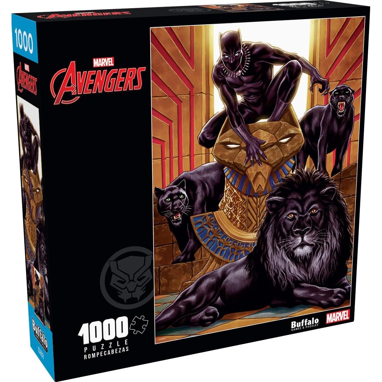Rompecabezas 1000 Piezas Buffalo Games Black Panther Variante