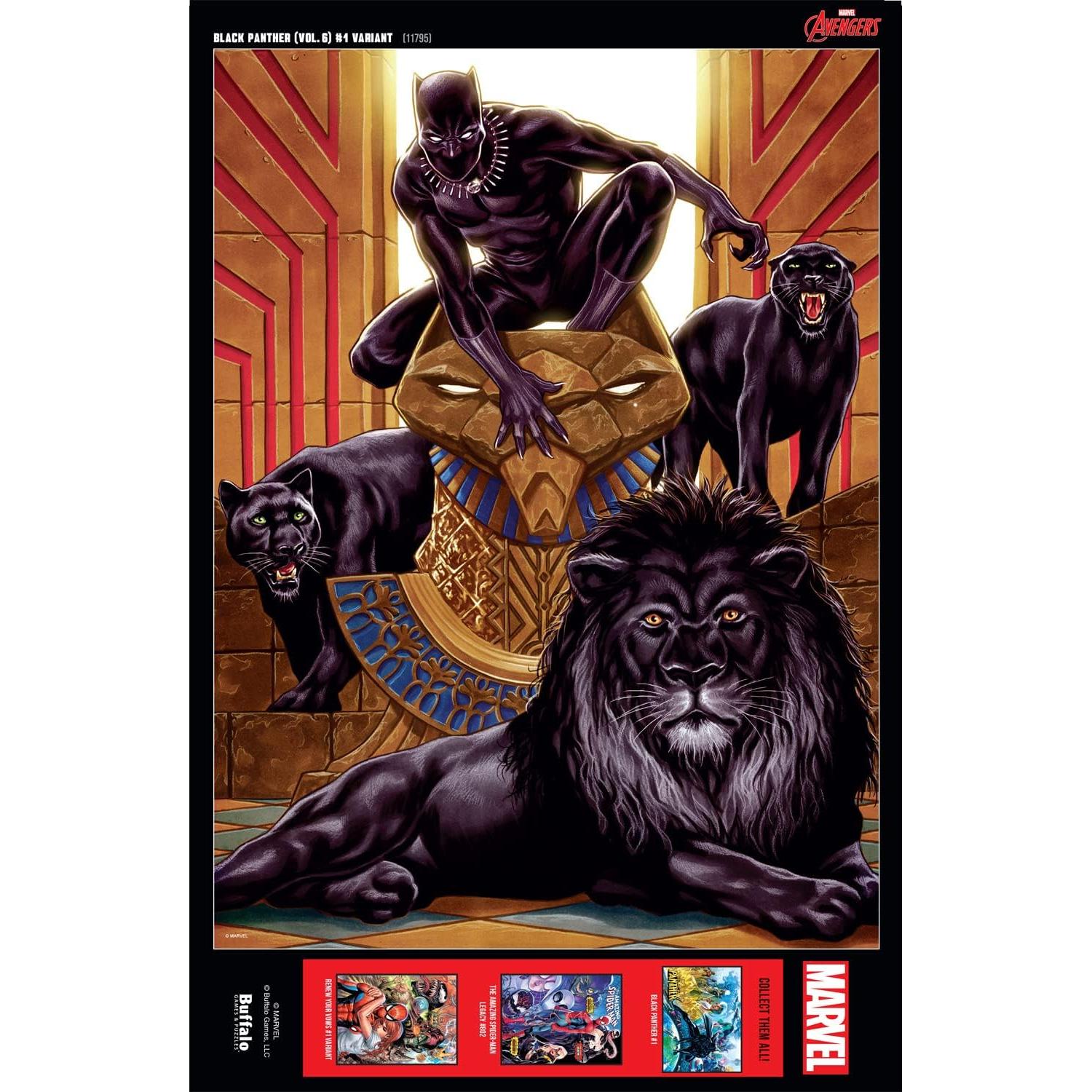 Rompecabezas 1000 Piezas Buffalo Games Black Panther Variante