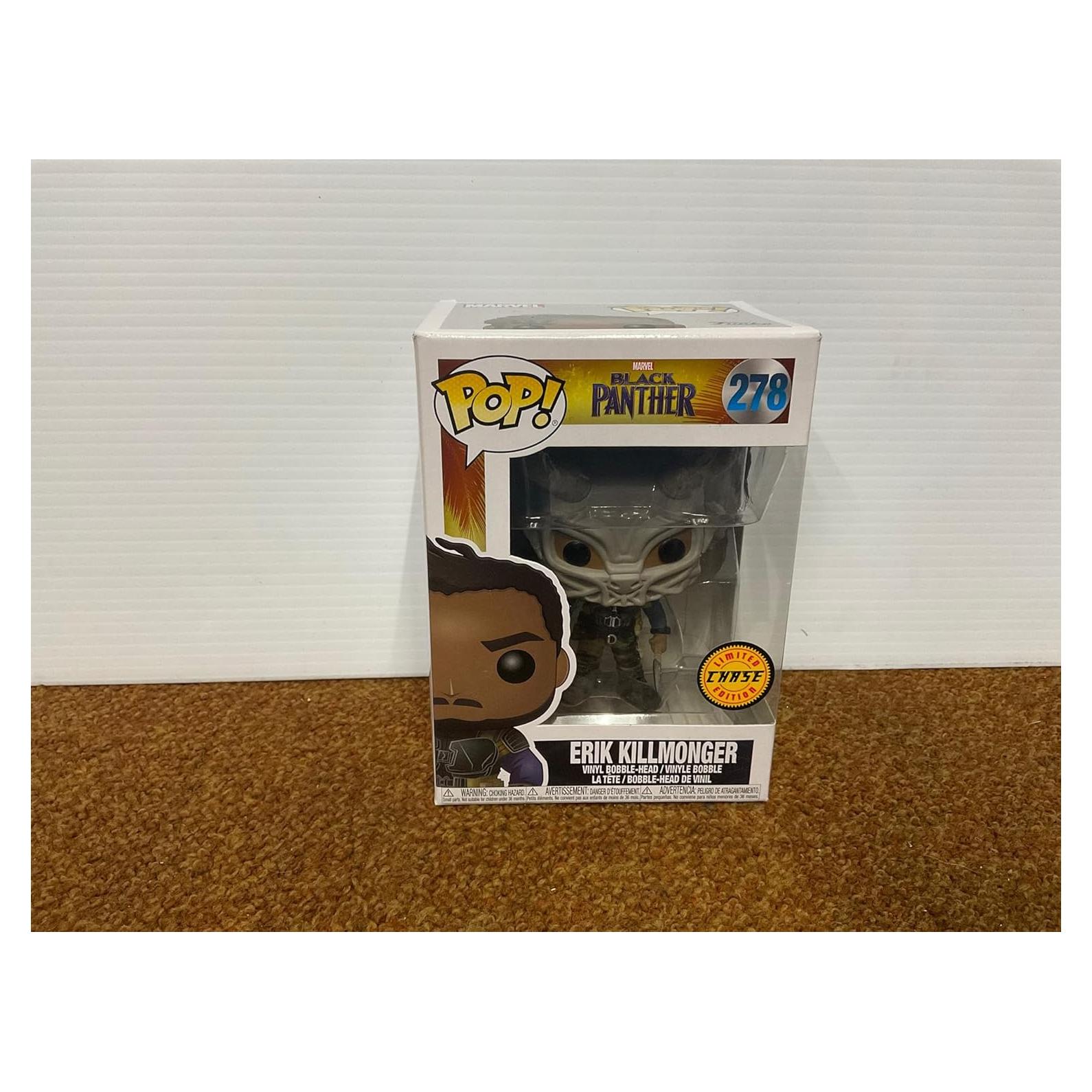 Figura Funko POP! Marvel Pantera Negra Erik Killmonger Chase