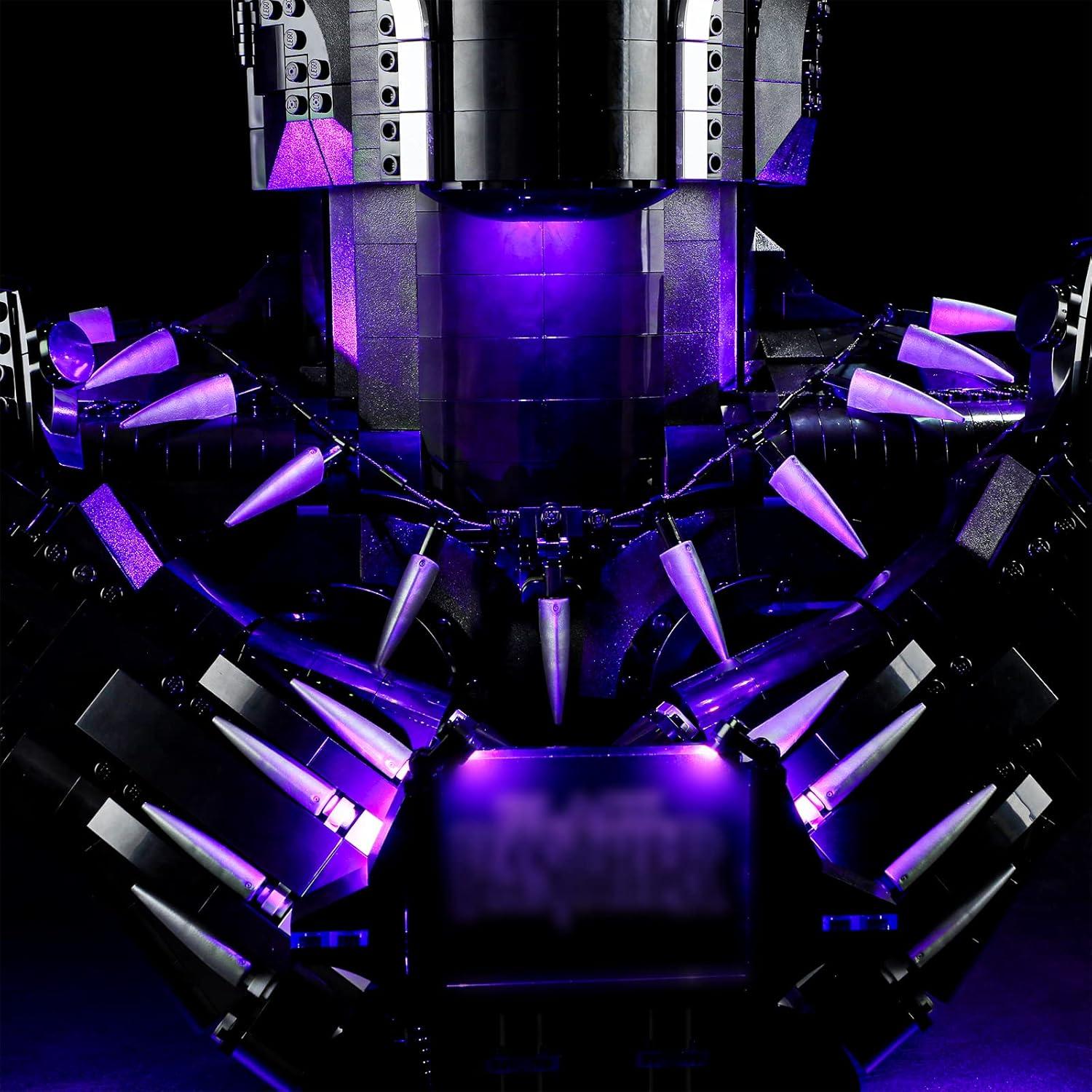 Kit de Iluminación LED BRIKSMAX para LEGO 76215 Pantera Negra