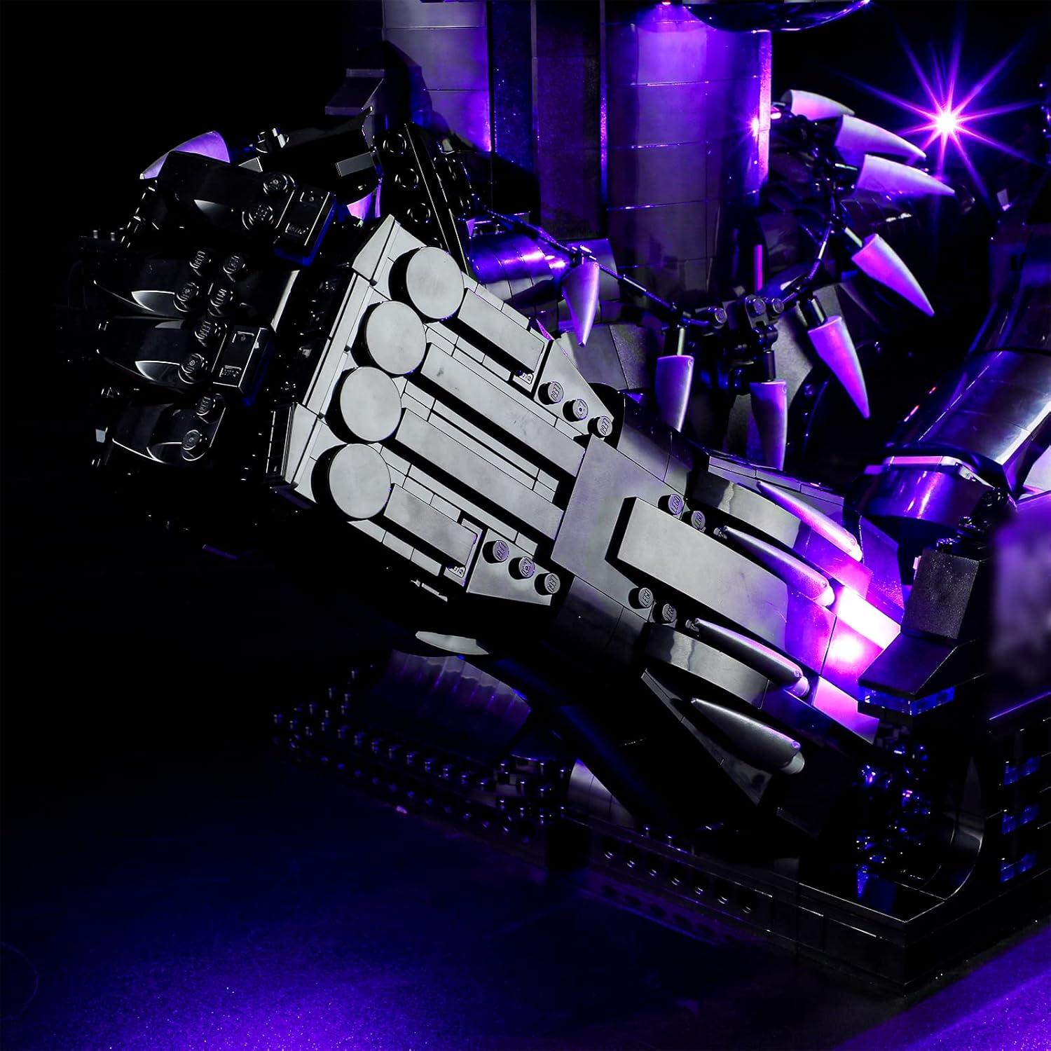 Kit de Iluminación LED BRIKSMAX para LEGO 76215 Pantera Negra