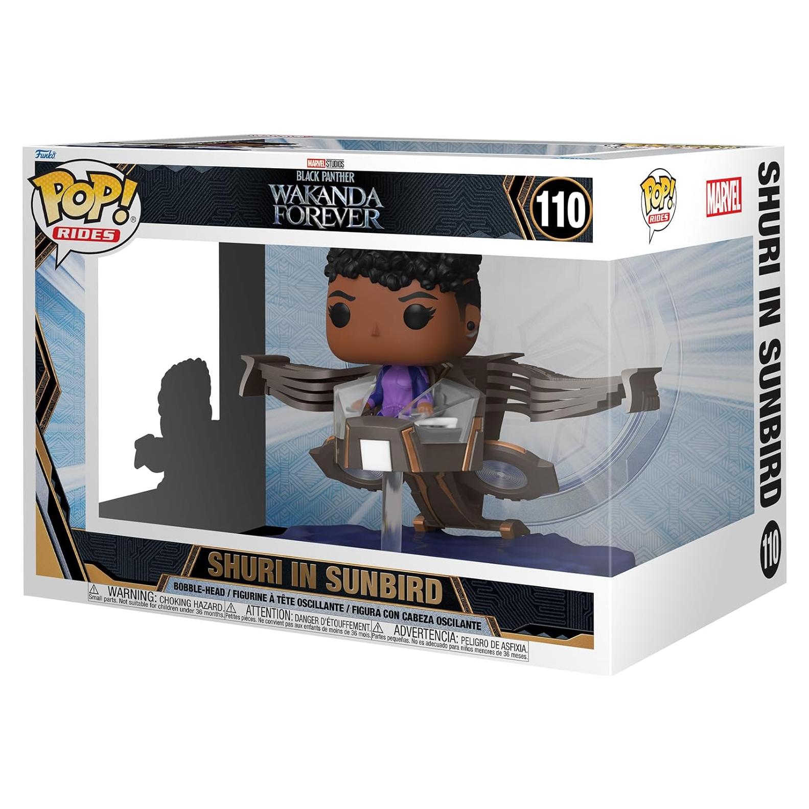 Funko Pop! Rides Marvel: Pantera Negra Shuri en Sunbird