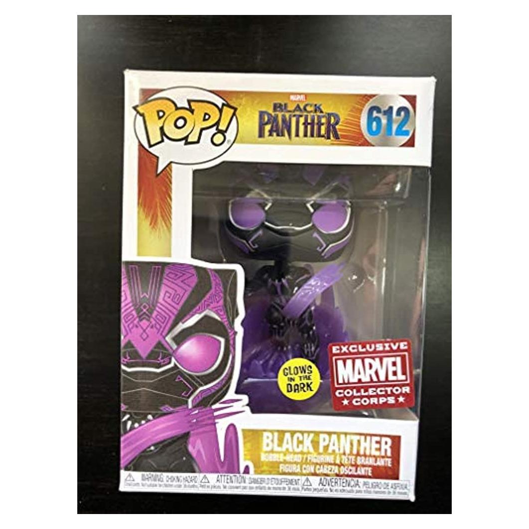 Funko Pop Marvel Pantera Negra 612 Collector Corps Exclusivo