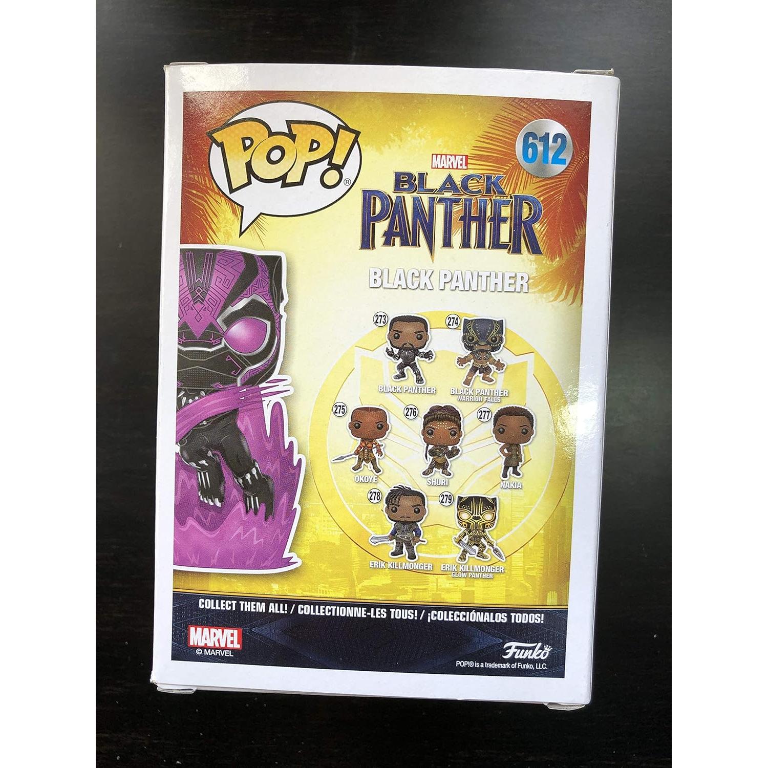 Funko Pop Marvel Pantera Negra 612 Collector Corps Exclusivo