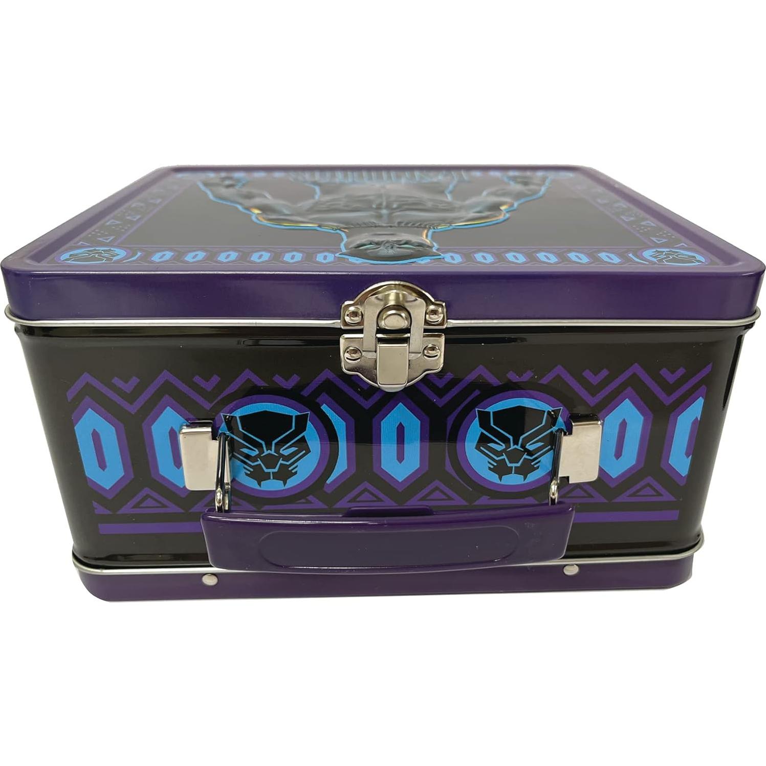 Caja de Almuerzo Black Panther Surreal Entertainment con Termo 0.29L