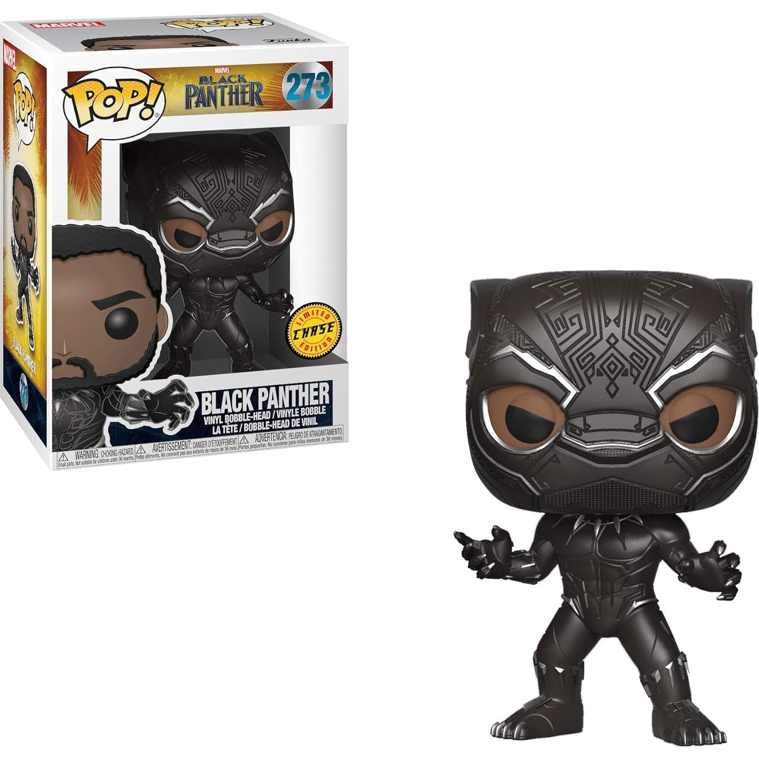 Figura de Vinilo Pop! Chase Pantera Negra Funko 9.5 cm