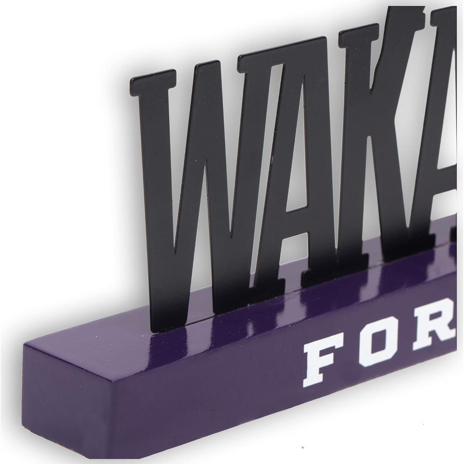 Decoración de Mesa Marvel Black Panther - Metal y Madera 30.5x20.3 cm