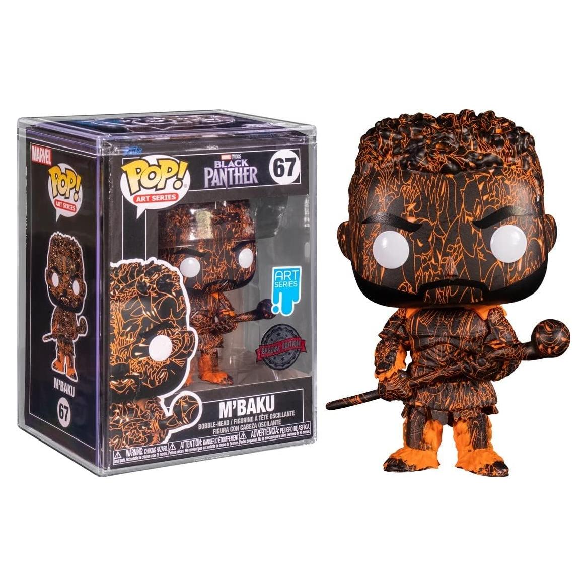 Figura de Vinilo M'Baku Funko Black Panther 9cm