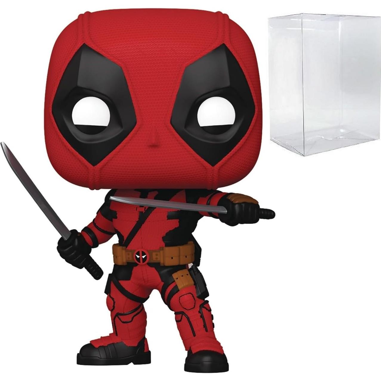 Figura de Vinilo POP Deadpool Funko 9.5 cm con Protector
