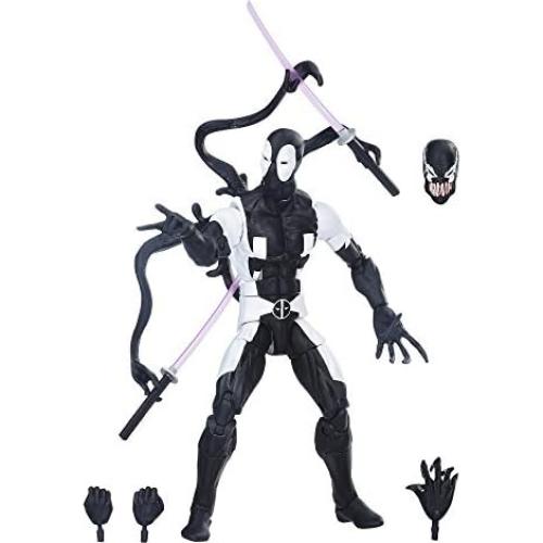 Figura Deadpool Marvel Legends 15 cm Traje Negro Symbiote