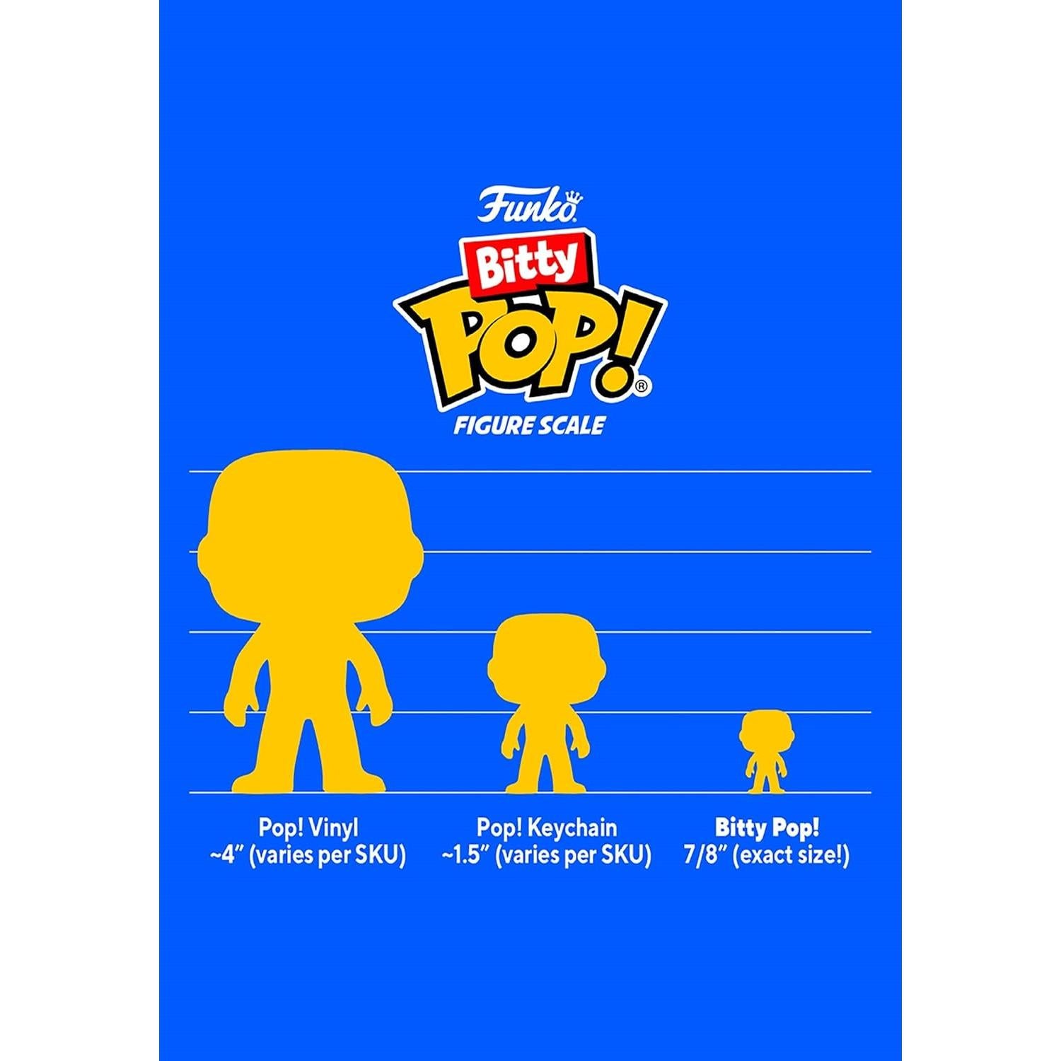 Funko Bitty POP! Deadpool - Paquete de 4 figuras coleccionables