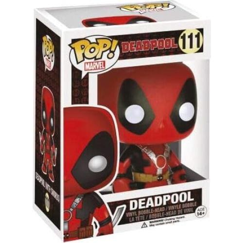 Figura de Acción Funko POP Marvel Deadpool Dos Espadas 9.5 cm