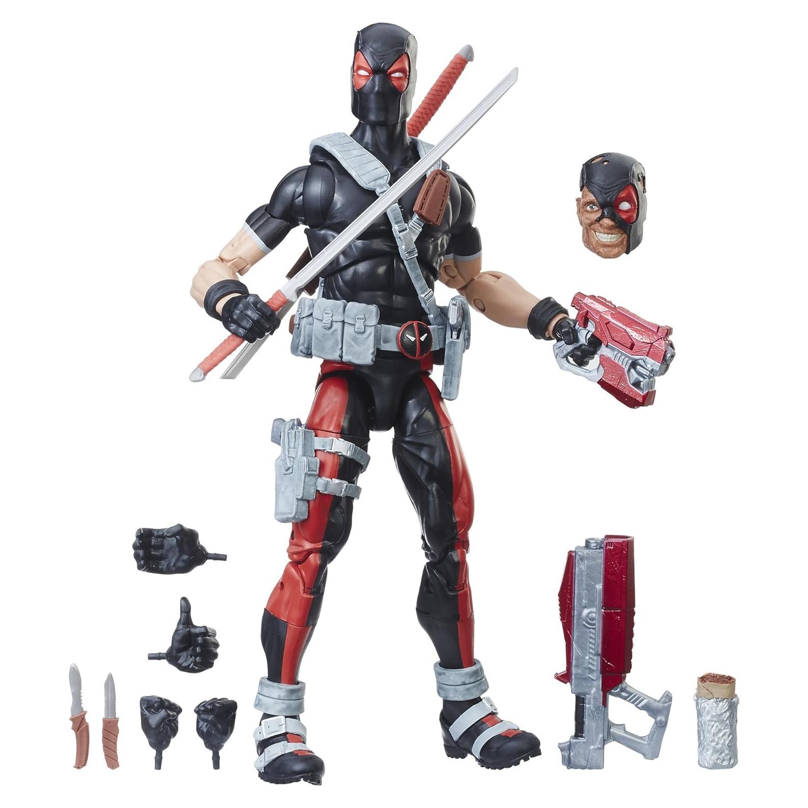 Figura de acción Deadpool 30 cm Marvel Legends con accesorios