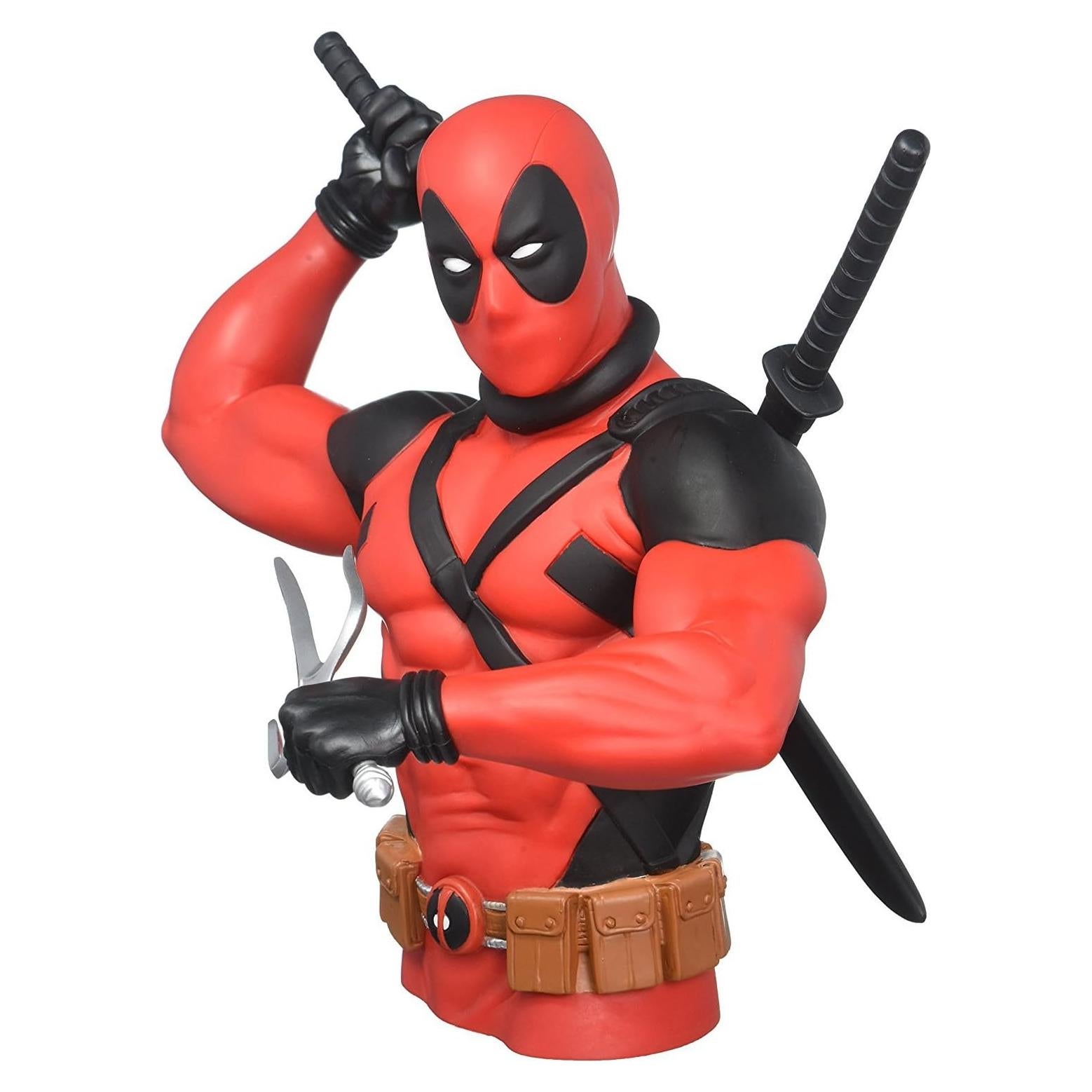 Muñeco de Acción Deadpool Marvel 35.31x25.4x39.88 cm