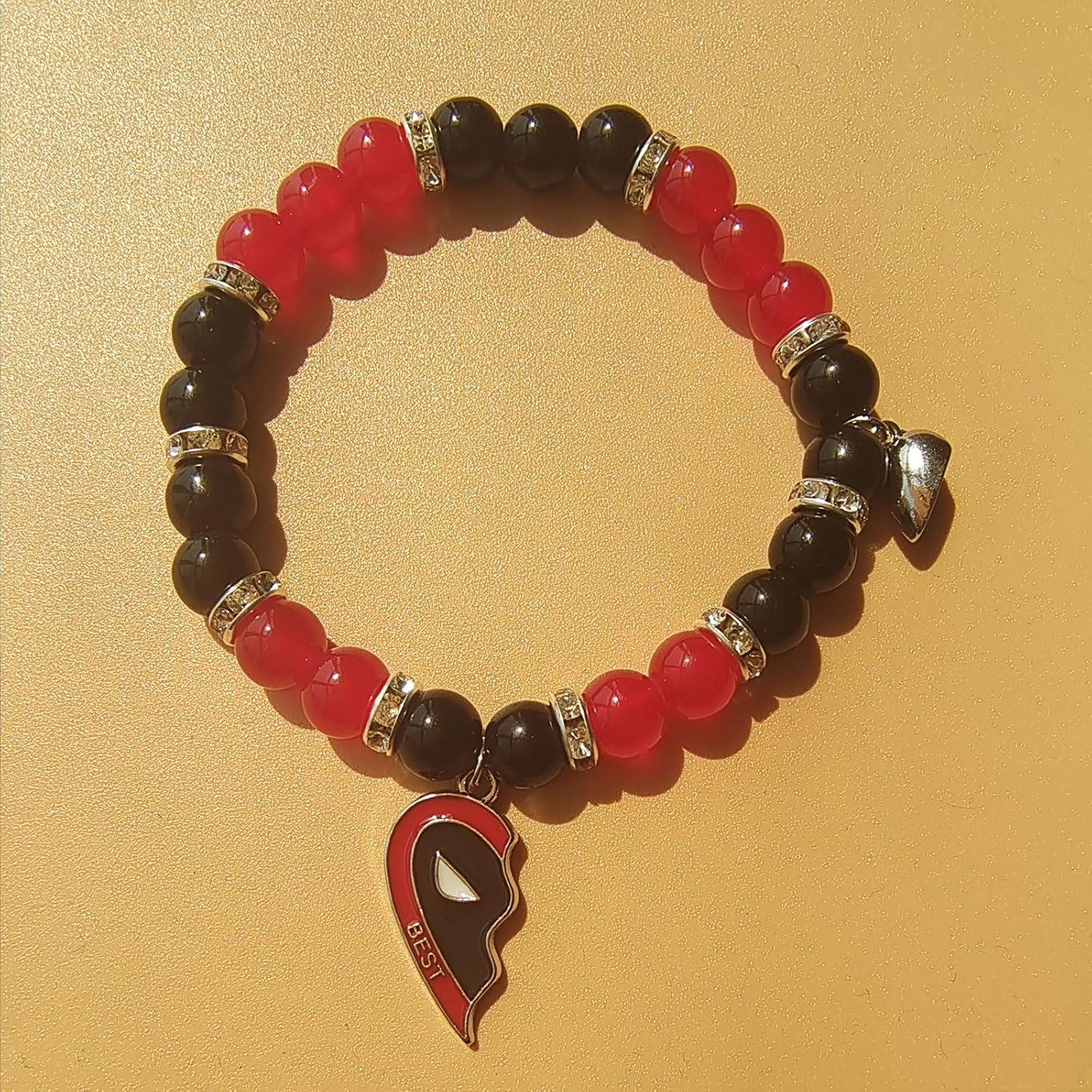 Pulseras de Amistad Deadpool y Wolverine ZQOSKXOMR 17.78 cm