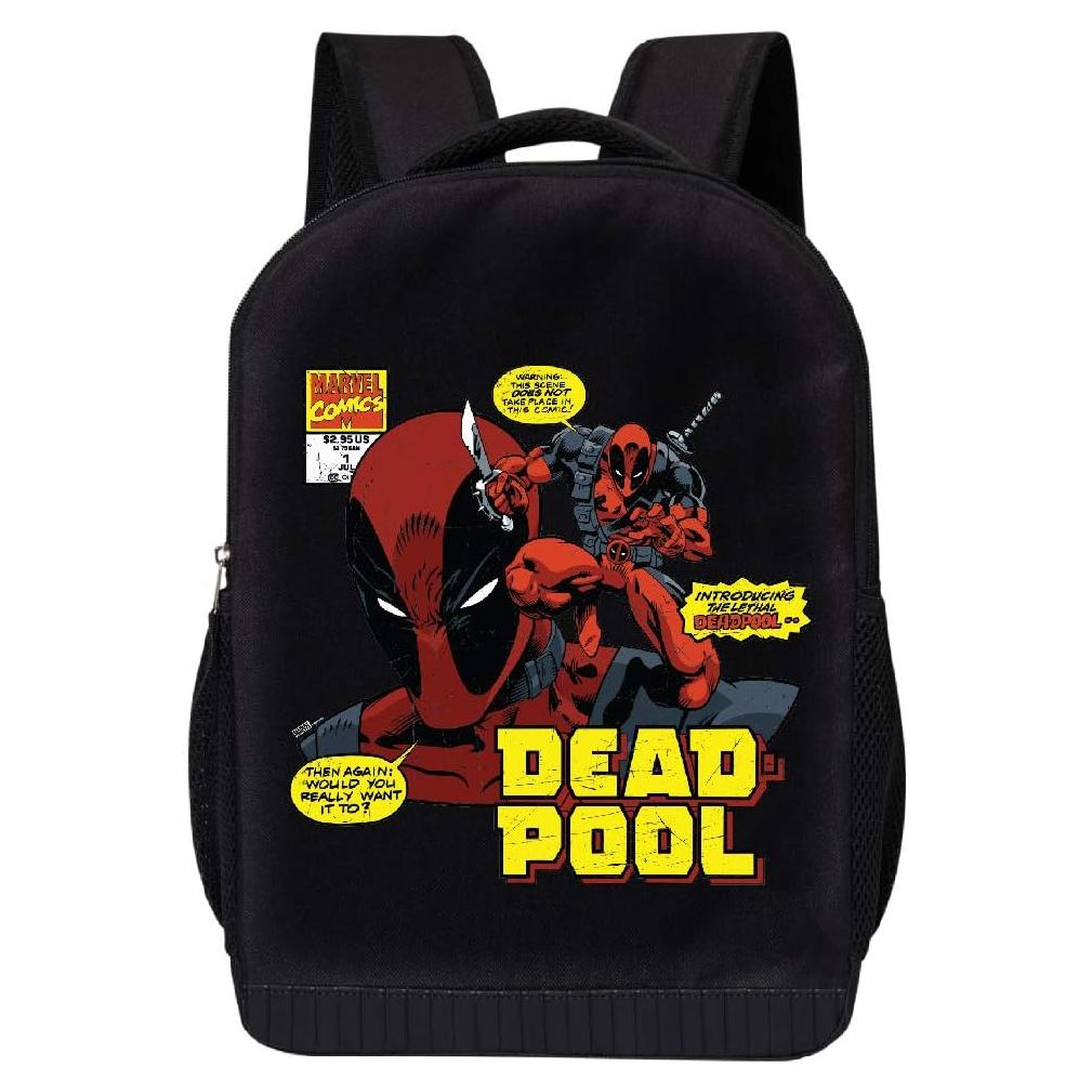 Morral Deadpool Marvel 45.7x30.5x15.2 cm con Malla