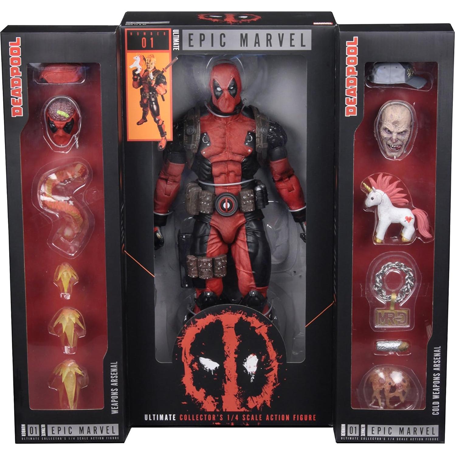 Figura de Acción NECA Ultimate Deadpool 45.72 cm con Accesorios