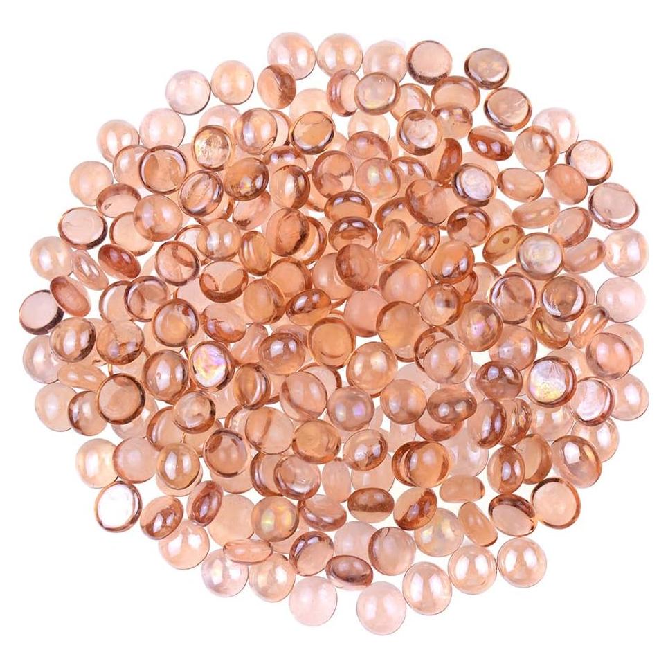 Gemas de Vidrio KINGOU Rosa 14-16 mm para Decoración