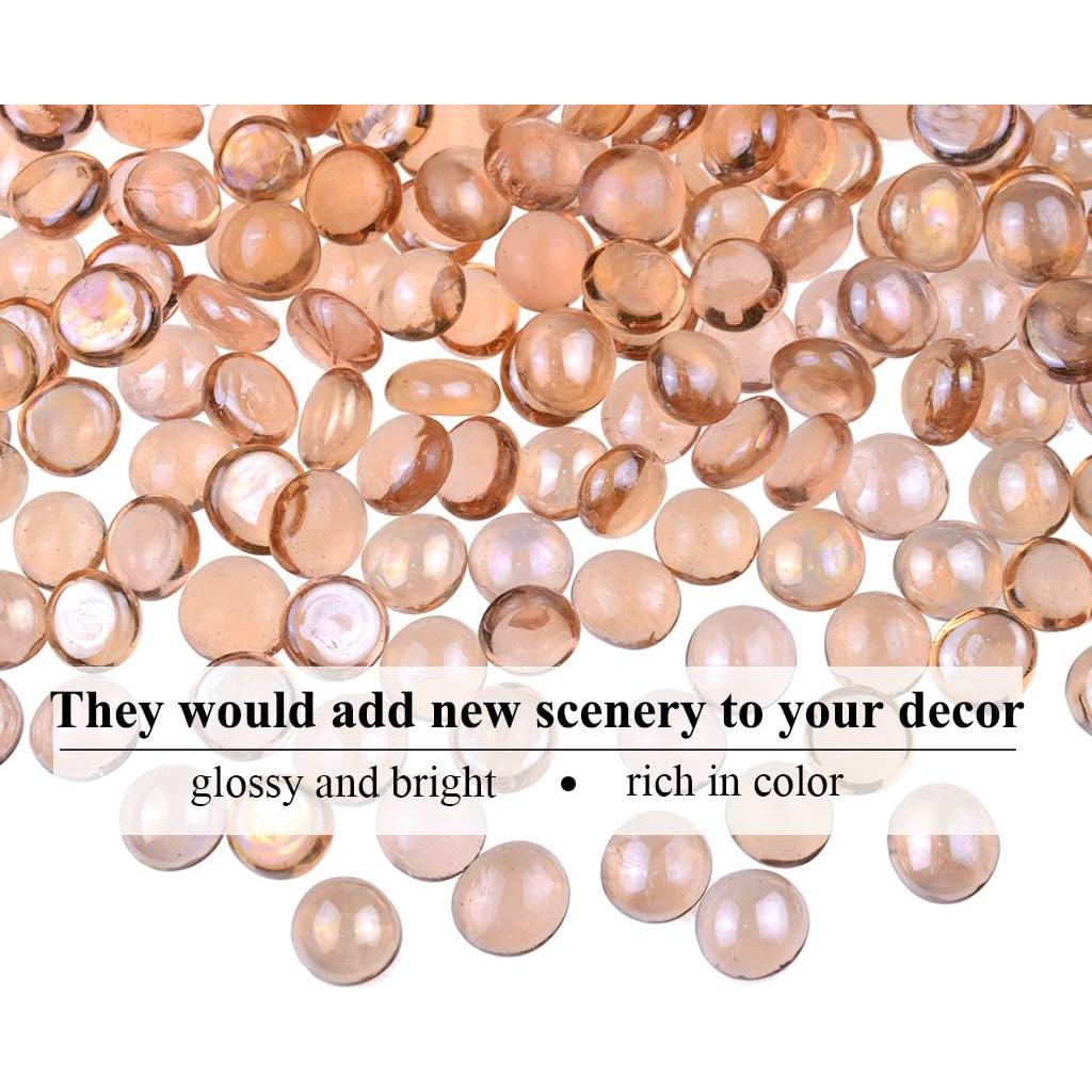 Gemas de Vidrio KINGOU Rosa 14-16 mm para Decoración