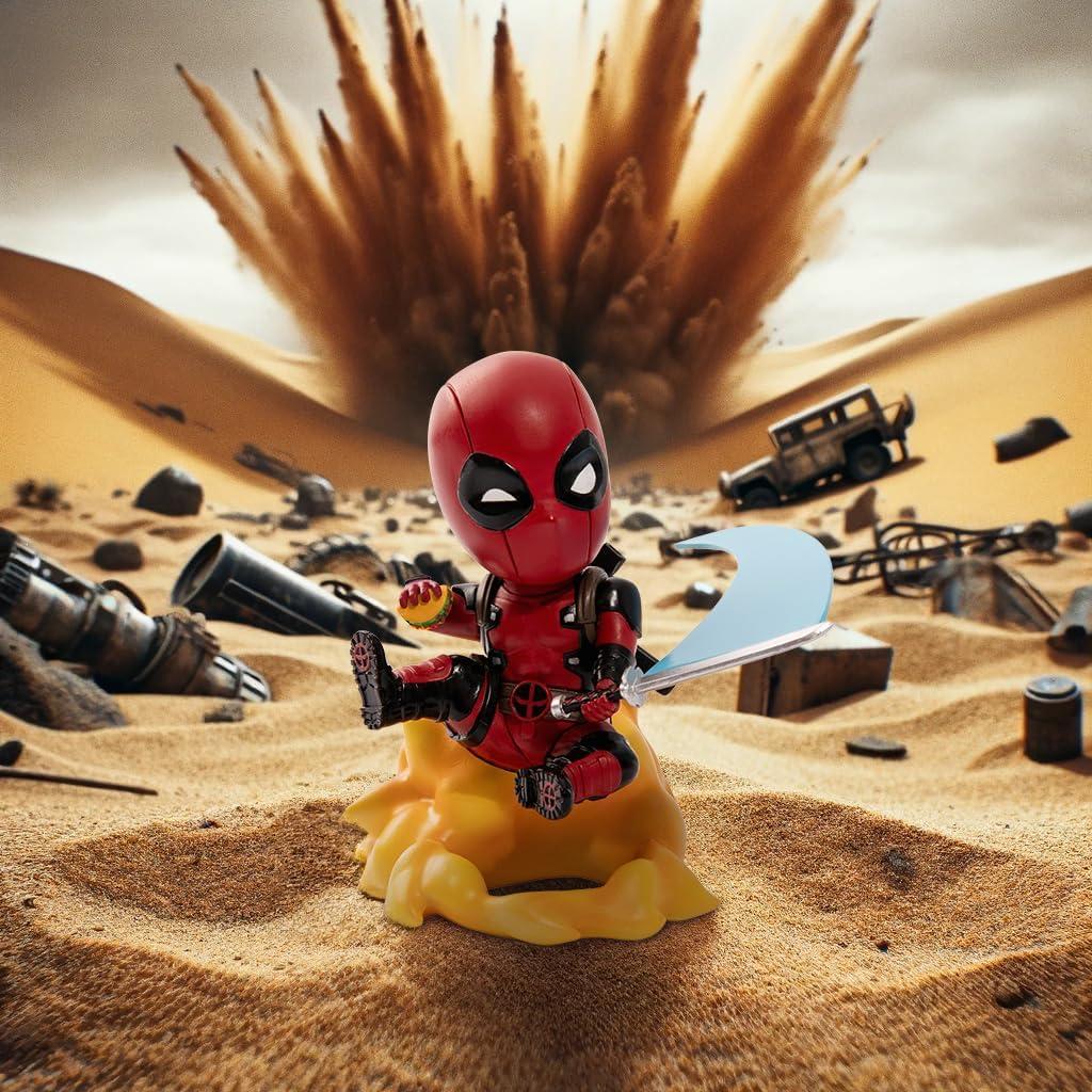 Caja Sorpresa Deadpool YuMe - Set Completo de Figuras 5-10 cm