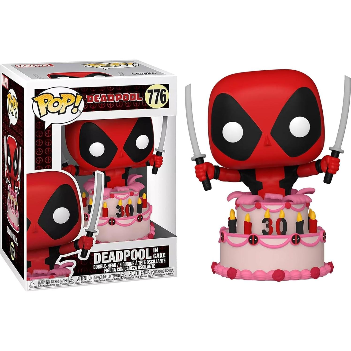 Figura Pop! Deadpool 30th Funko - Pastel Multicolor 9.5 cm