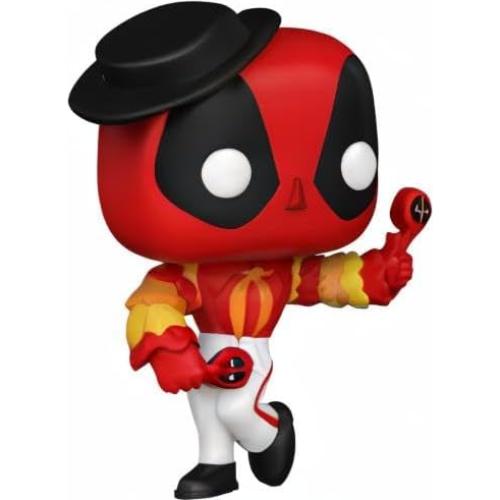 Figura de Juguete Funko POP Deadpool 30th Flamenco 9.5 cm