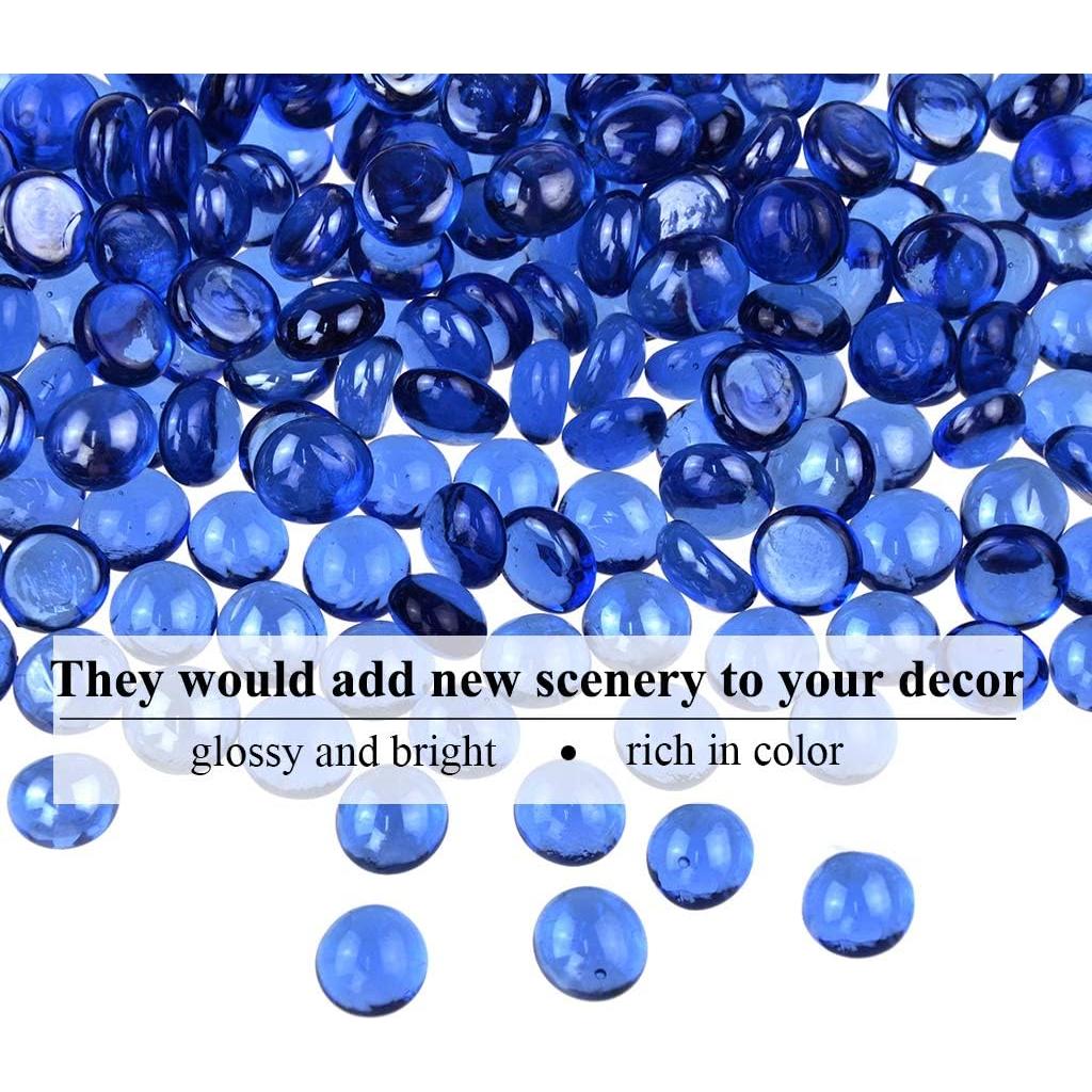 Gemas de Vidrio KINGOU 14-16 mm para Decoración y Manualidades