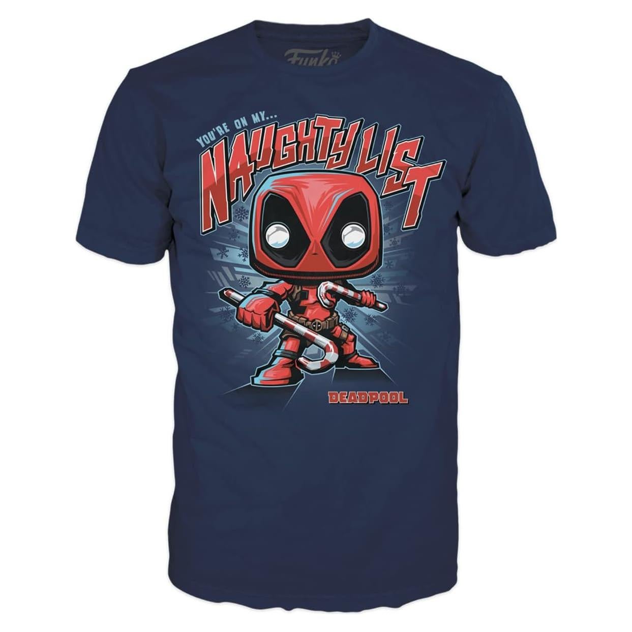 Camiseta y Funko Pop! Deadpool Vacaciones Unisex Adulto L