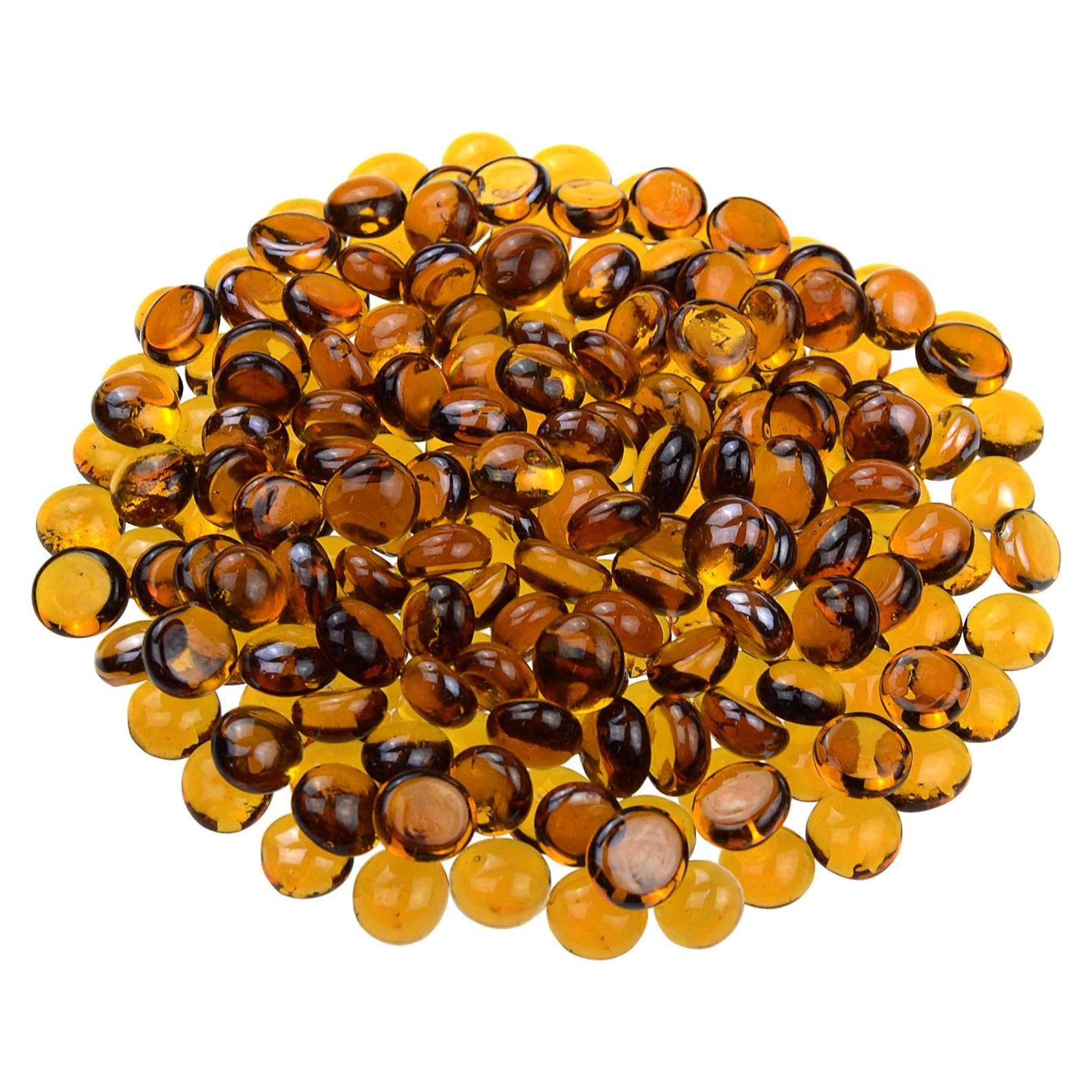 Gemas de vidrio plano KINGOU 14-16 mm para decoración