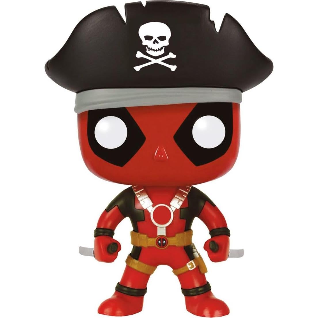 Figura Funko Marvel Deadpool Pirata 10 cm Vinilo