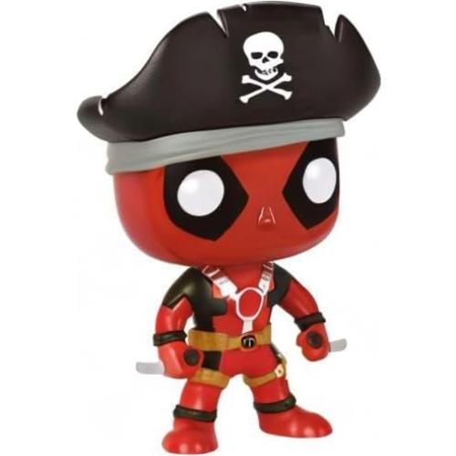 Figura Funko Marvel Deadpool Pirata 10 cm Vinilo