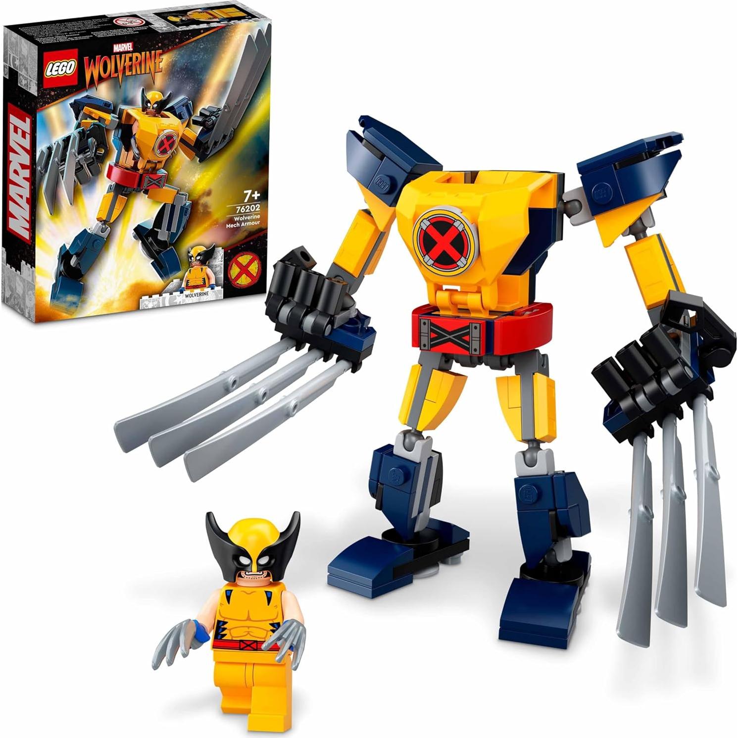 LEGO Super Heroes Wolverine Mech Armour 76202 - 142 Piezas