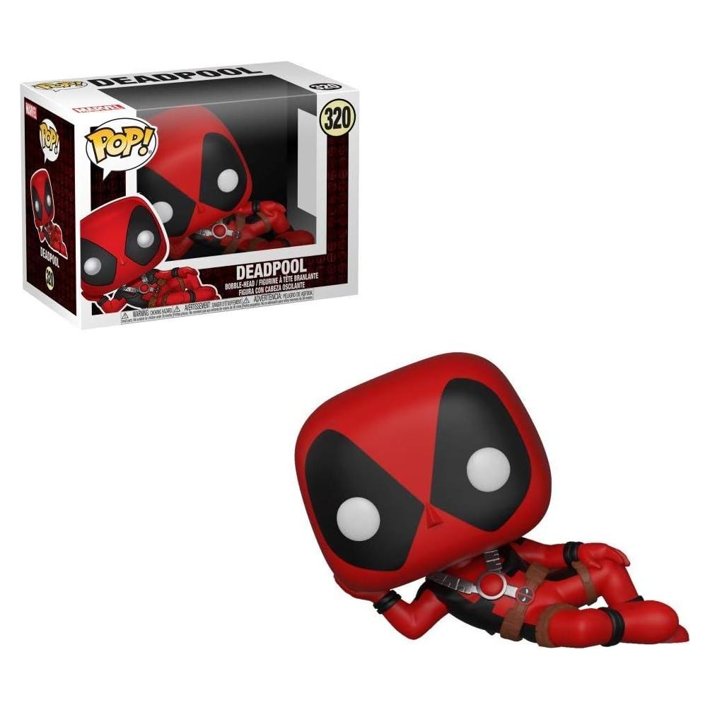 Funko POP Deadpool Perezoso Cabeza Móvil N° 320 - 10 cm