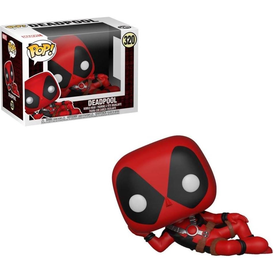 Funko POP Deadpool Perezoso Cabeza Móvil N° 320 - 10 cm
