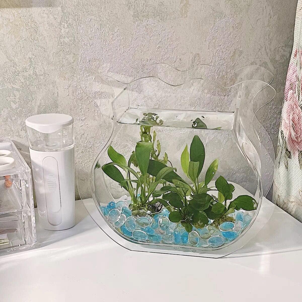 Gemas de Vidrio KINGOU Azul Aqua 14-16mm para Decoración