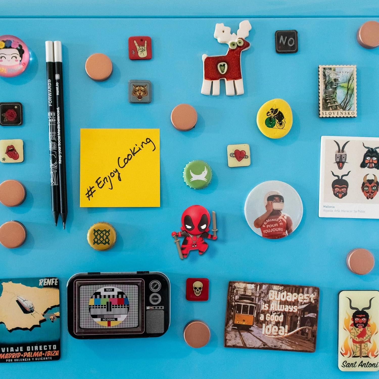 Imán de Espuma 3D Deadpool Monogram 3.99x0.99 cm