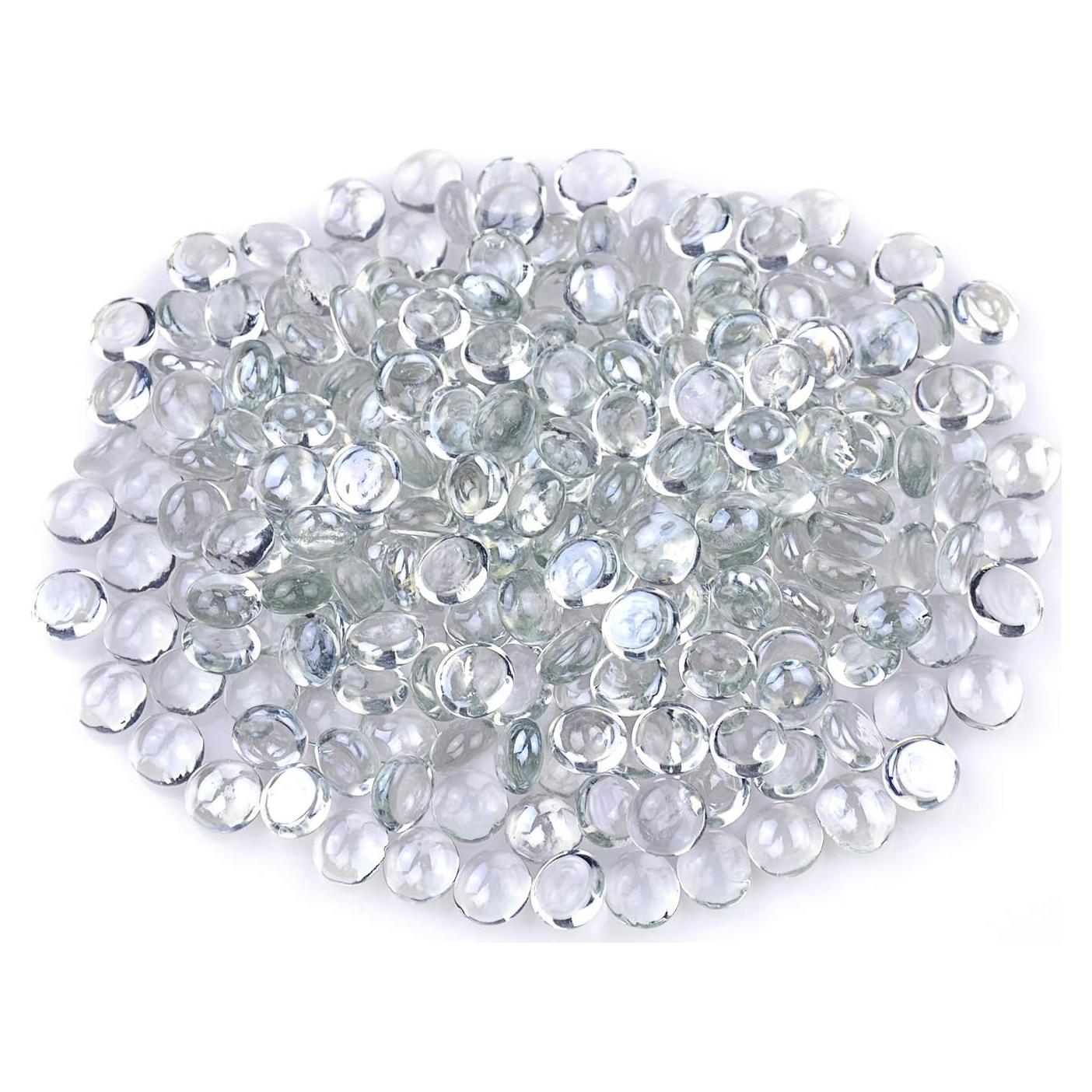 Gemas de Vidrio Planas KINGOU 15-16 mm para Decoración