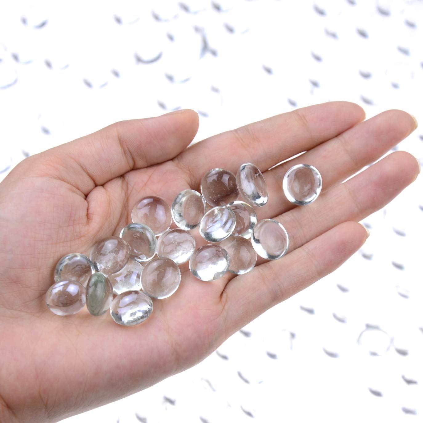 Gemas de Vidrio Planas KINGOU 15-16 mm para Decoración