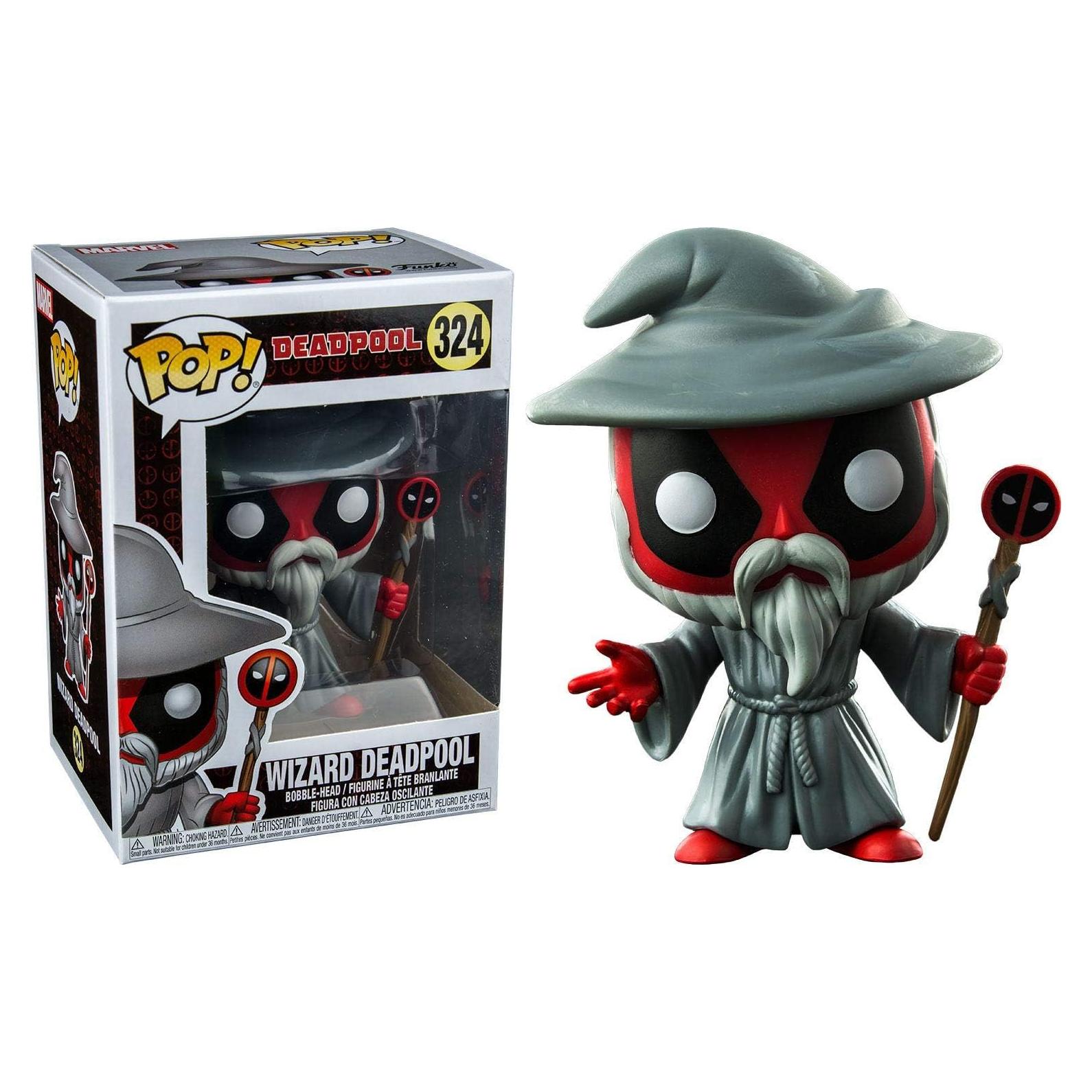 Figura Coleccionable Funko Pop Marvel Deadpool Mago 9 cm