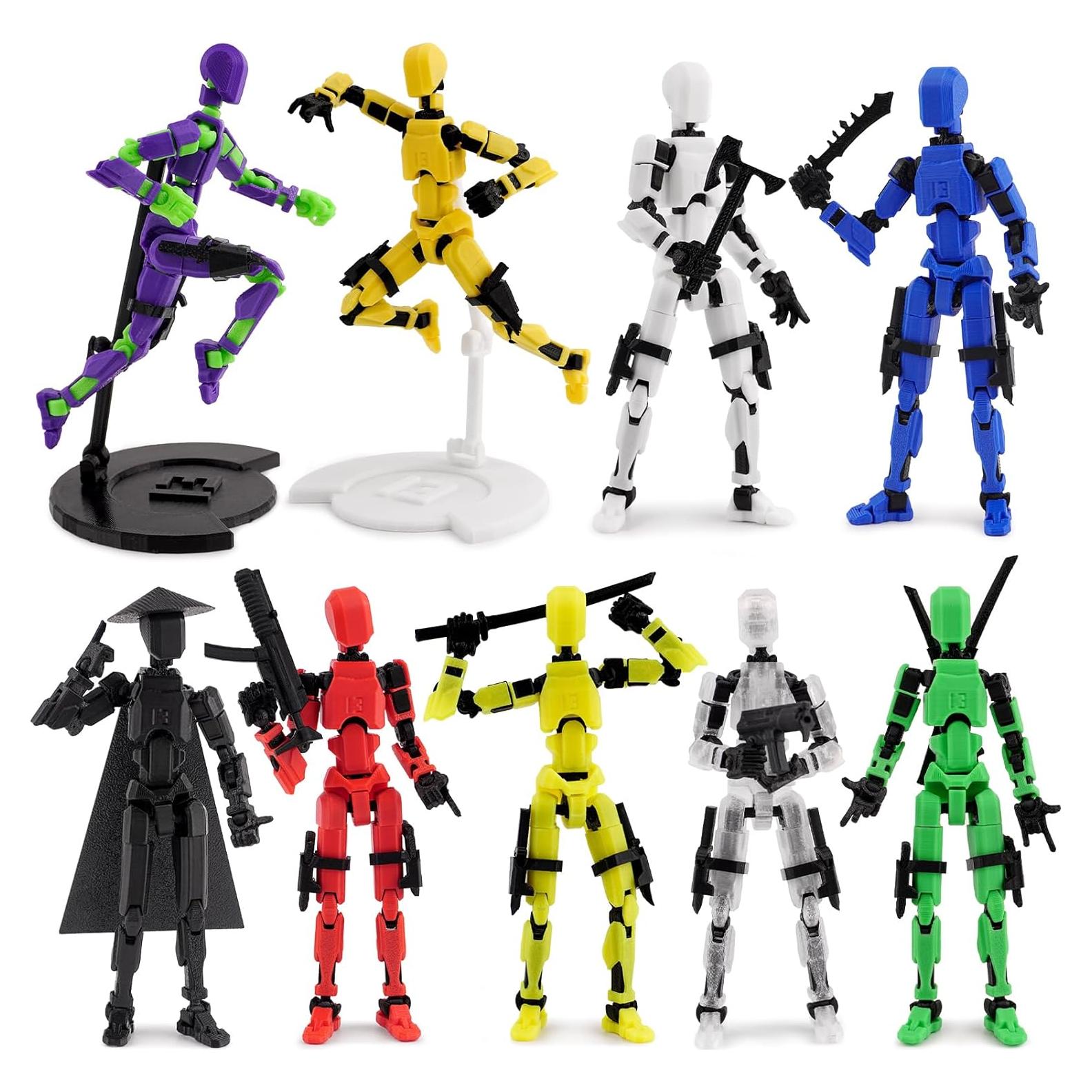 Set de 9 Figuras de Acción T13 - Nemoro - 3D - 368g