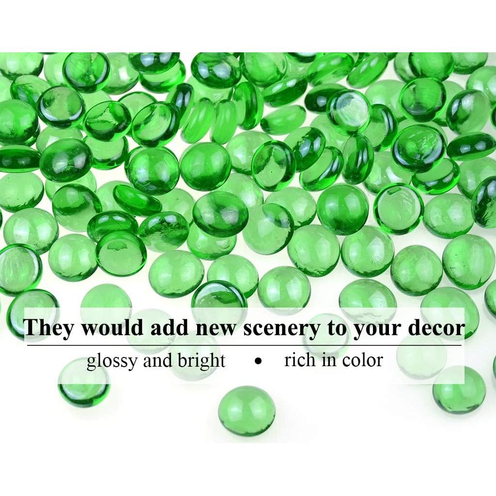 Gemas de Vidrio KINGOU 14-16 mm para Decoración y Juegos