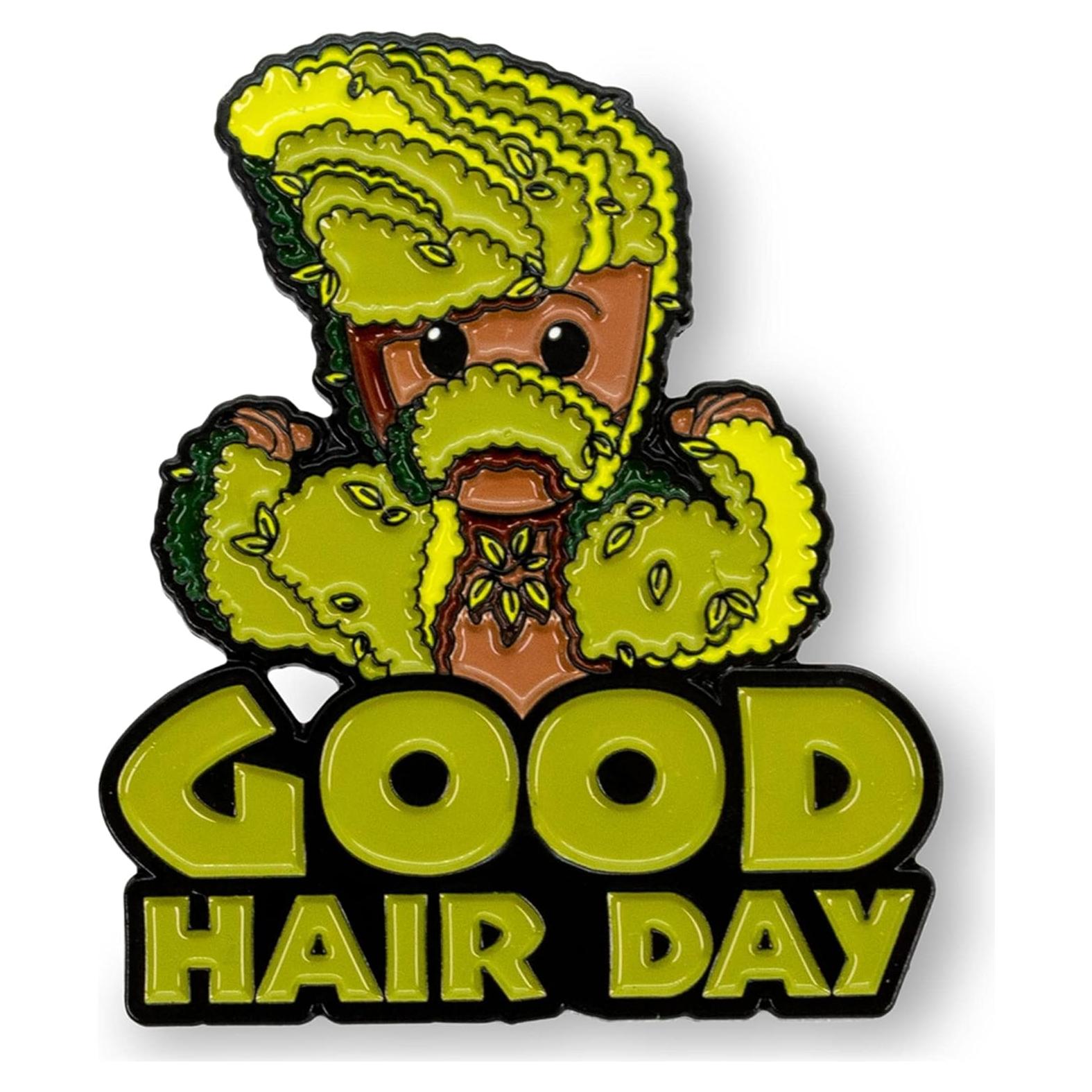 Pin de Esmalte Groot Marvel Studios "Día de Buen Cabello"
