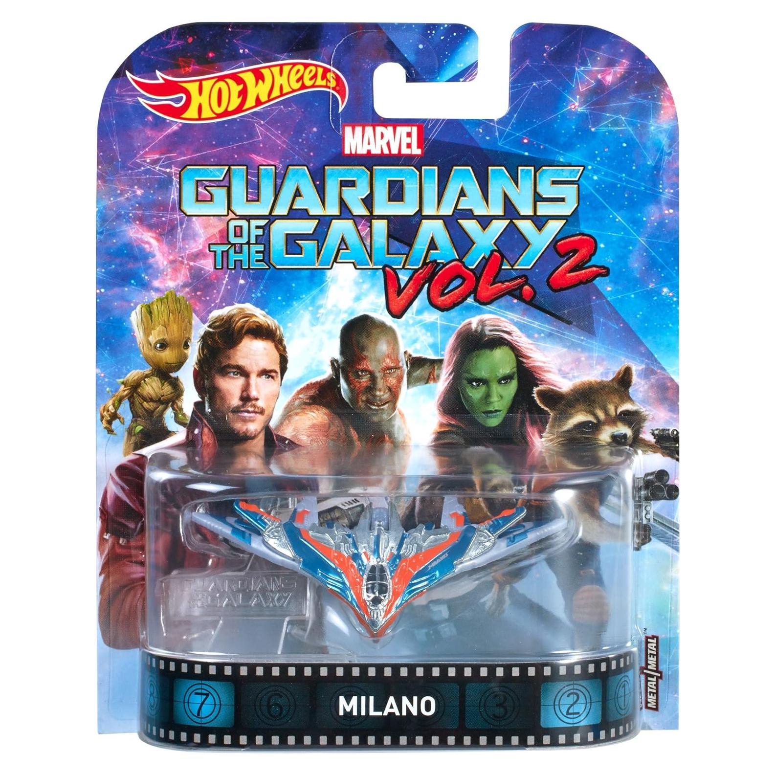 Vehículo Milano Hot Wheels 1:64 Guardianes de la Galaxia