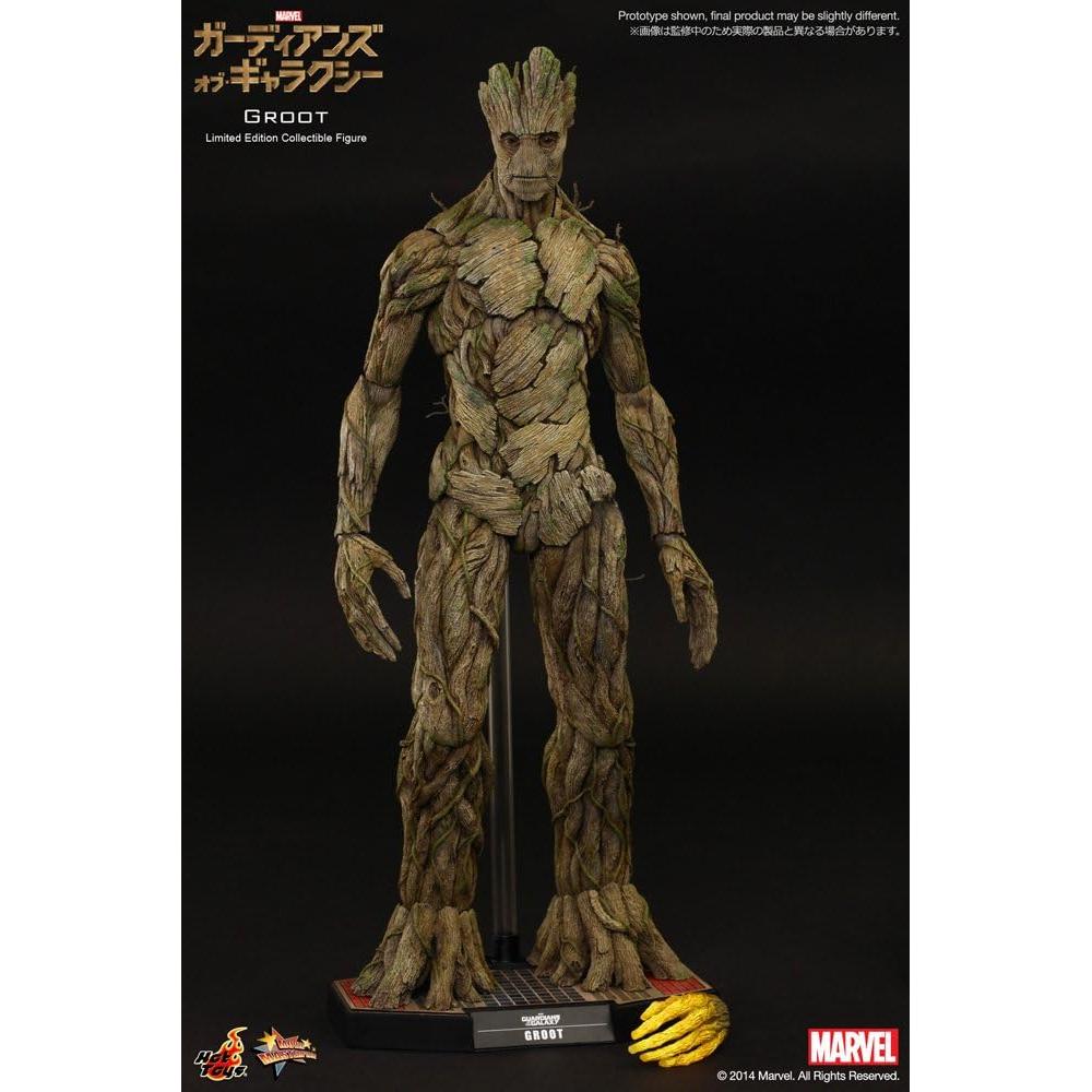 Figura de Sexta Escala Groot Hot Toys 22.86x12.7x44.45 cm