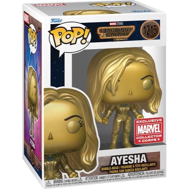 Funko Pop! Ayesha Guardianes de la Galaxia Vol. 3 Exclusivo