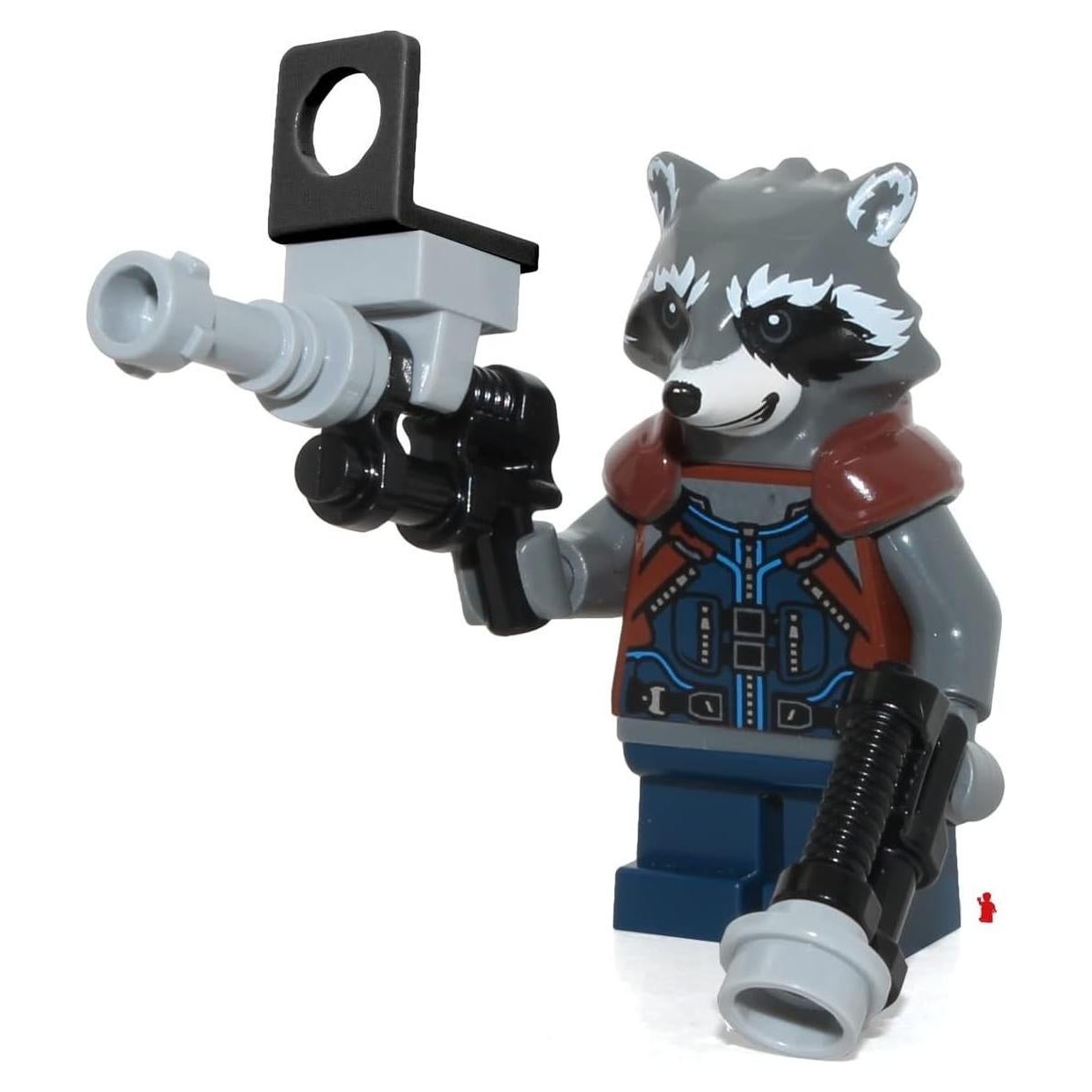 Minifigura LEGO Guardianes de la Galaxia Mapache Cohete