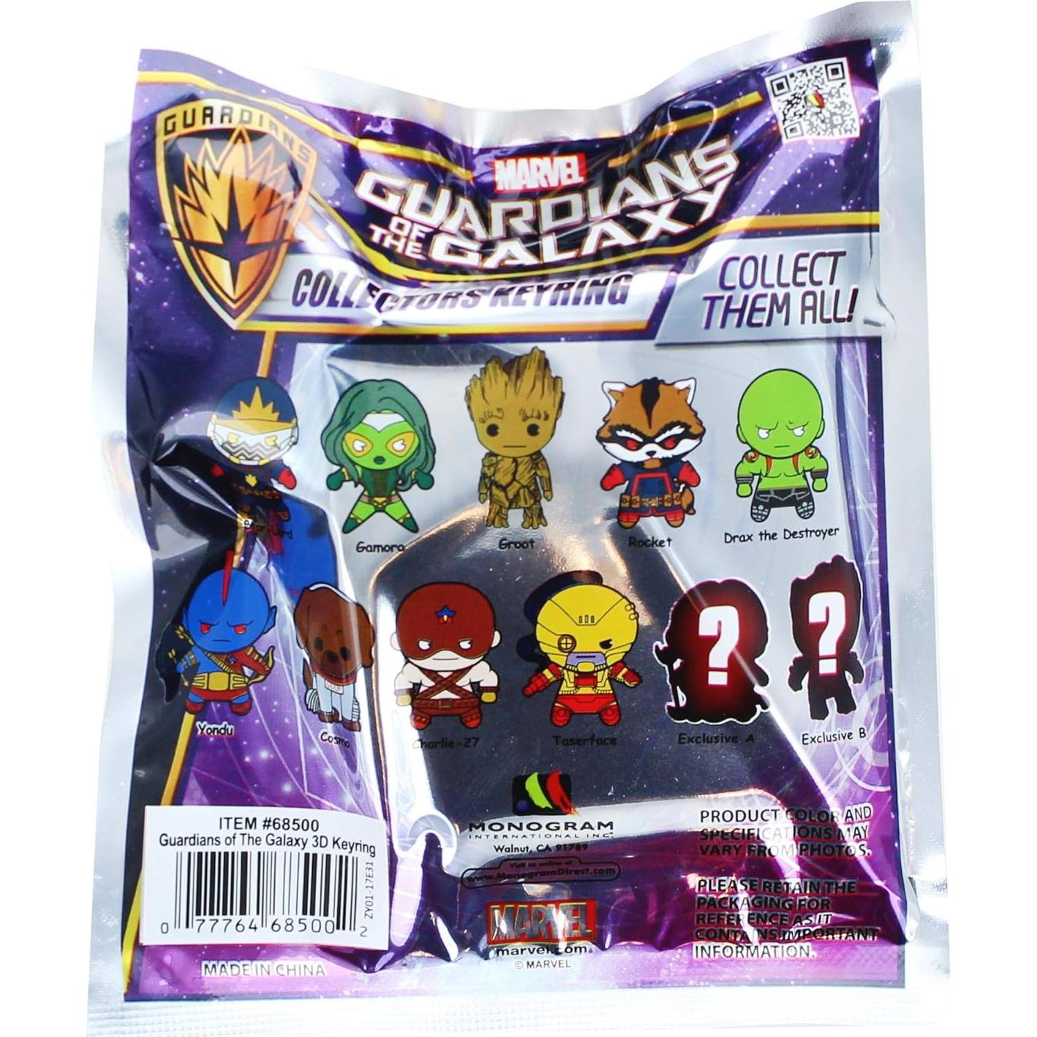 Anillos de Llave Coleccionables Marvel Guardianes de la Galaxia